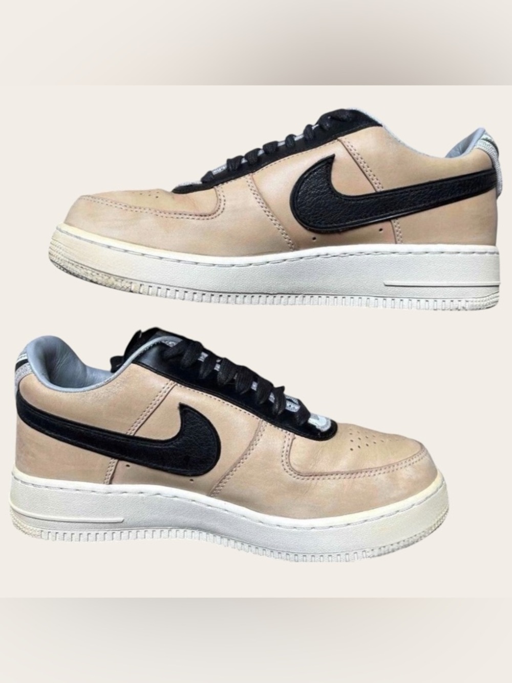Nike Riccardo Tisci Pack Air Force 1 low top sneakers 7 men’s (8.5 women’s)